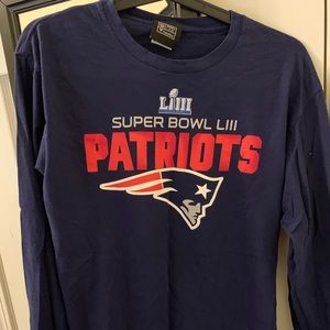 Patriots Super Bowl long sleeve